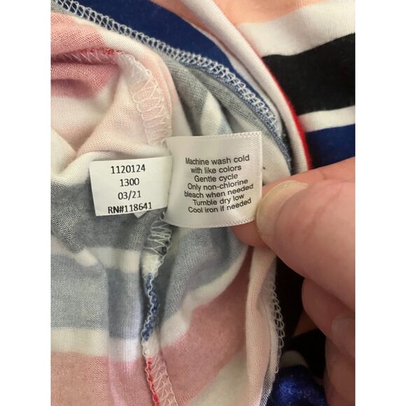 Lane Bryant colorful striped sleeveless mini shift dress - Picture 5 of 7